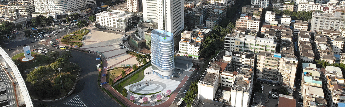 酷炫！深圳偉創(chuàng)17層圓形塔庫震撼登場！